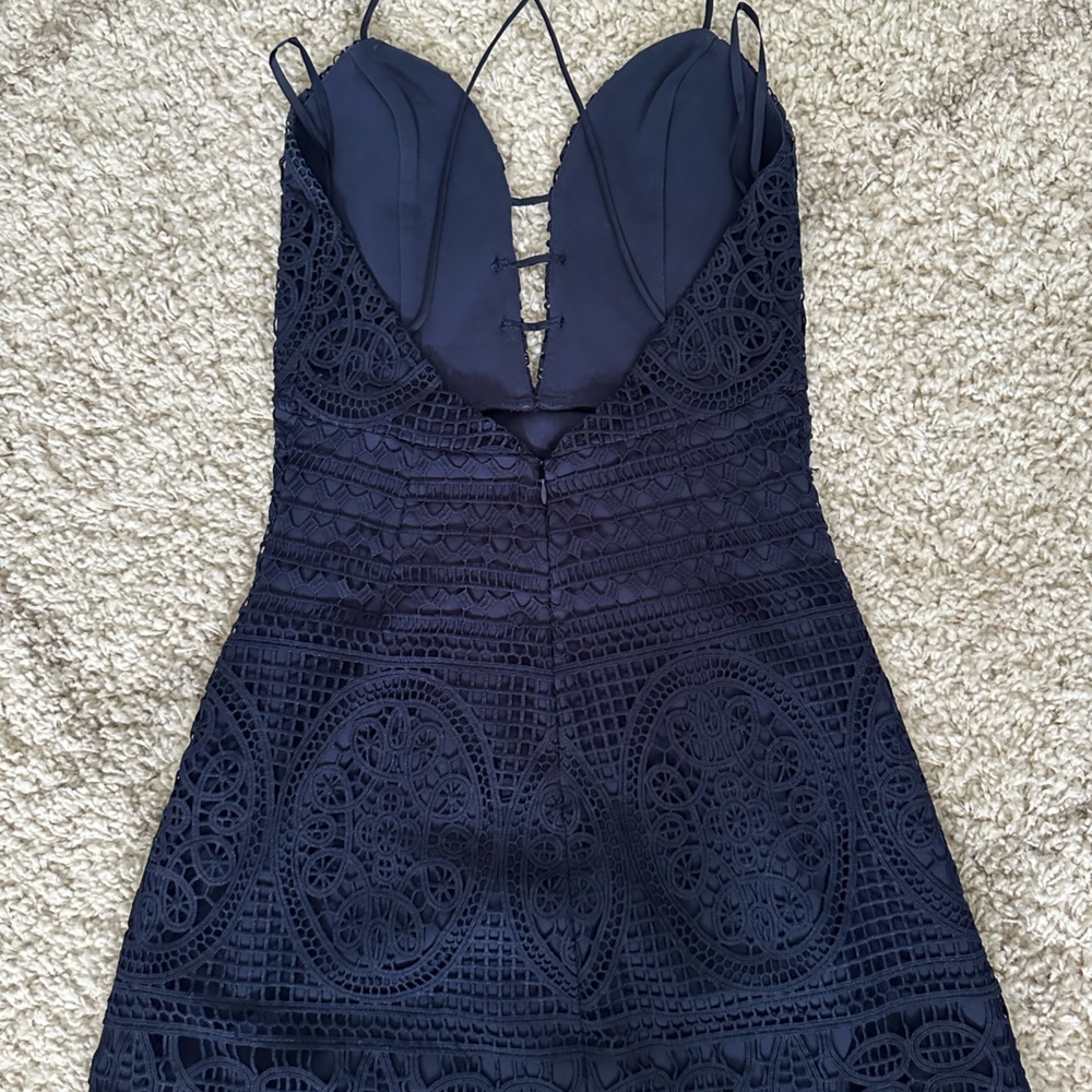 Lovers and Friends Orchard Dress in Navy Size M - Picture 6 of 6